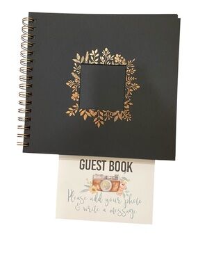 Wedding Guest Sign In Book Scrapbook